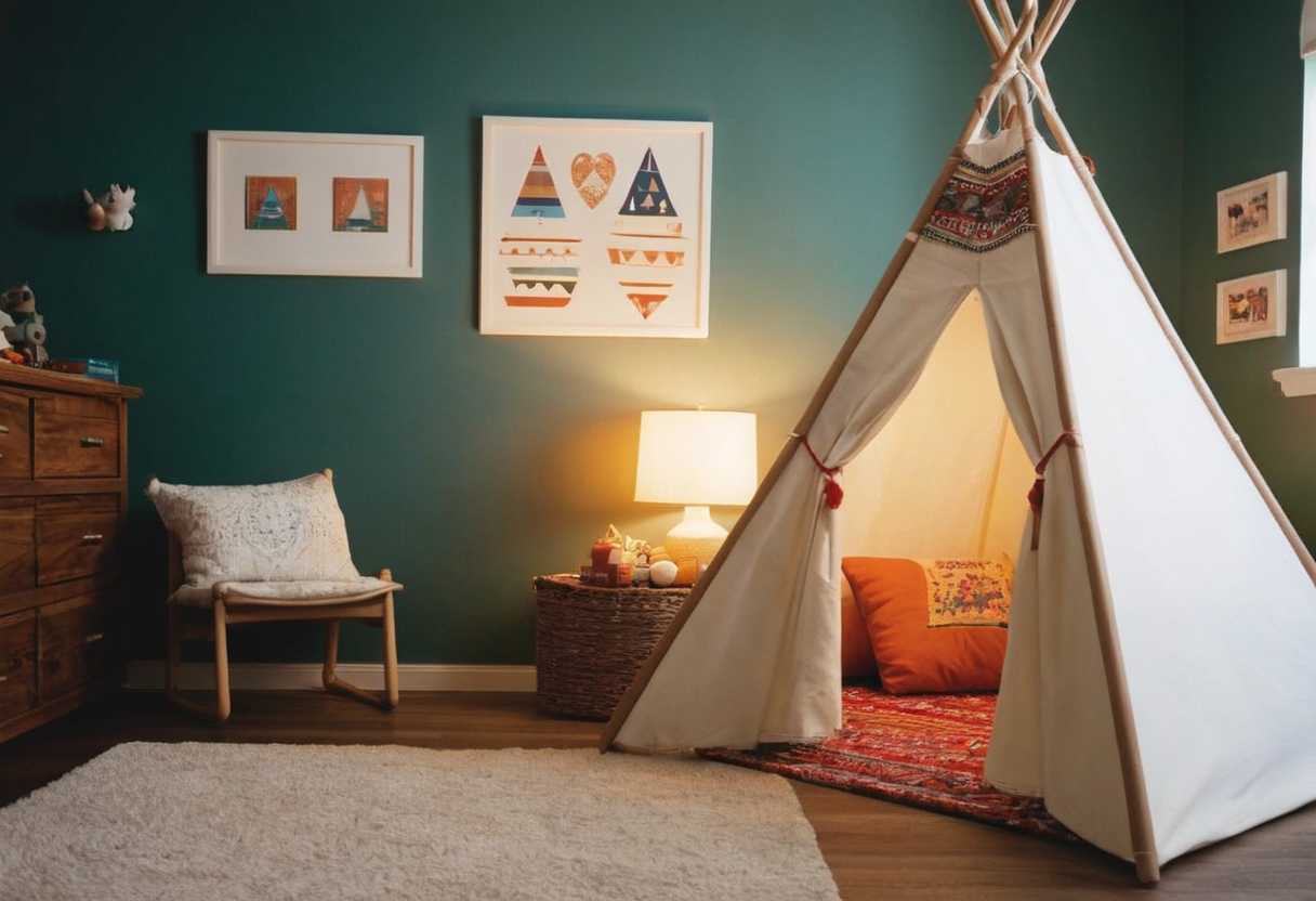 Les avantages du lit tipis pour le développement de l&rsquo;imagination